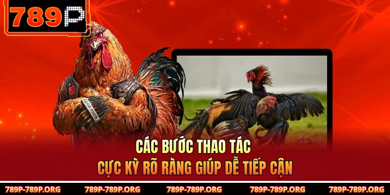 Các bước thao tác cực kỳ rõ ràng giúp dễ tiếp cận
