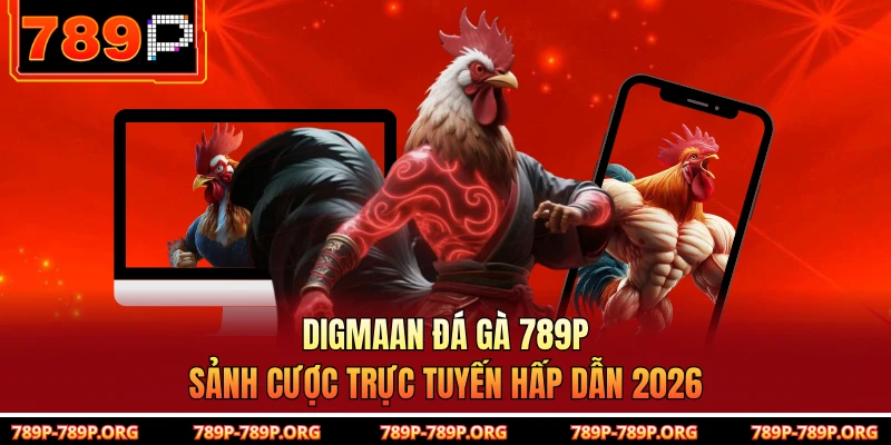 Digmaan Đá Gà 789P – Sảnh Cược Trực Tuyến Hấp Dẫn 2026